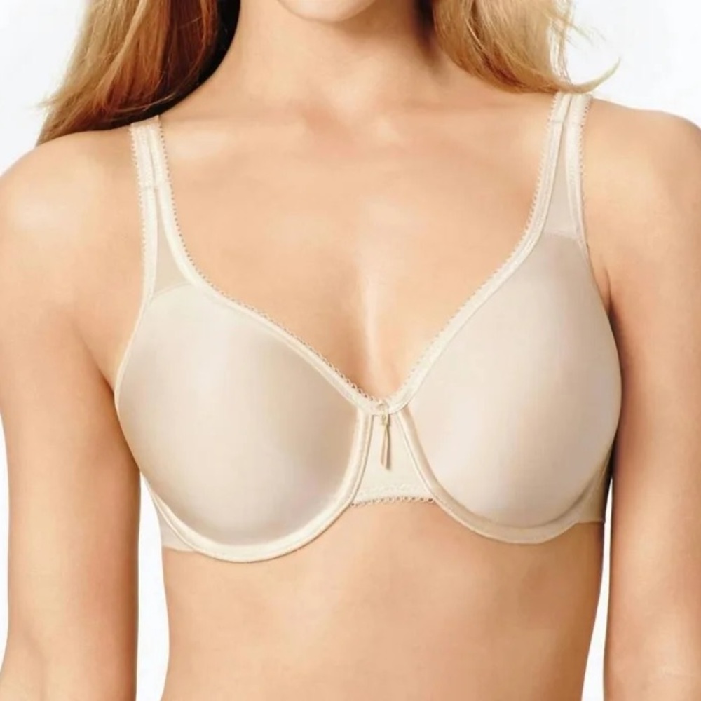Wacoal 855192 Basic Beauty Nude Full Figure Underwire Bra 34G Bundle 2